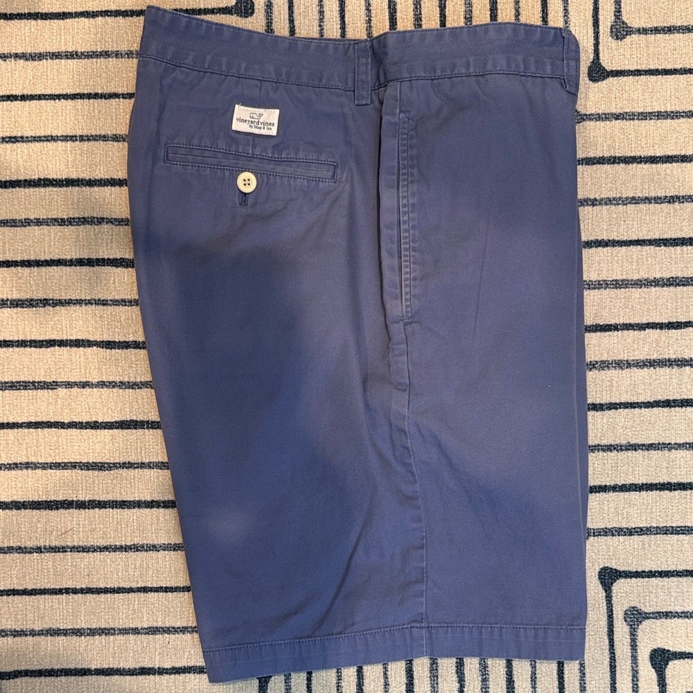 Vineyard Vines Blue Flat Front Men Shorts